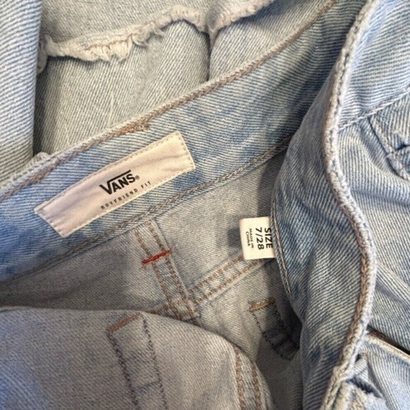 VANS The Boyfriend Cut Off in Daydream Size 7/28 - Picture 6 of 6